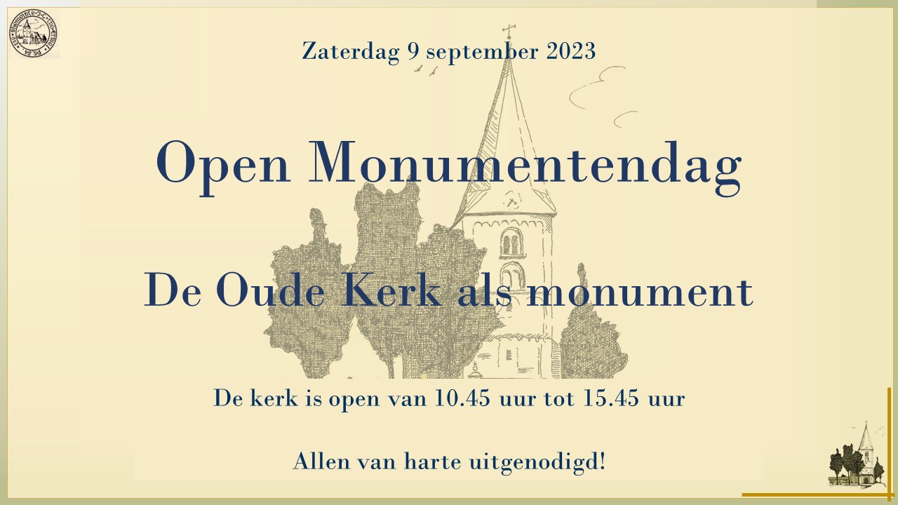 Open Monumentendag 2023